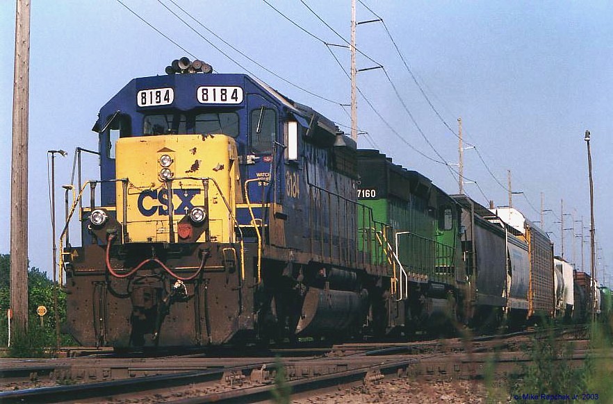 CSX SD40-2 8184